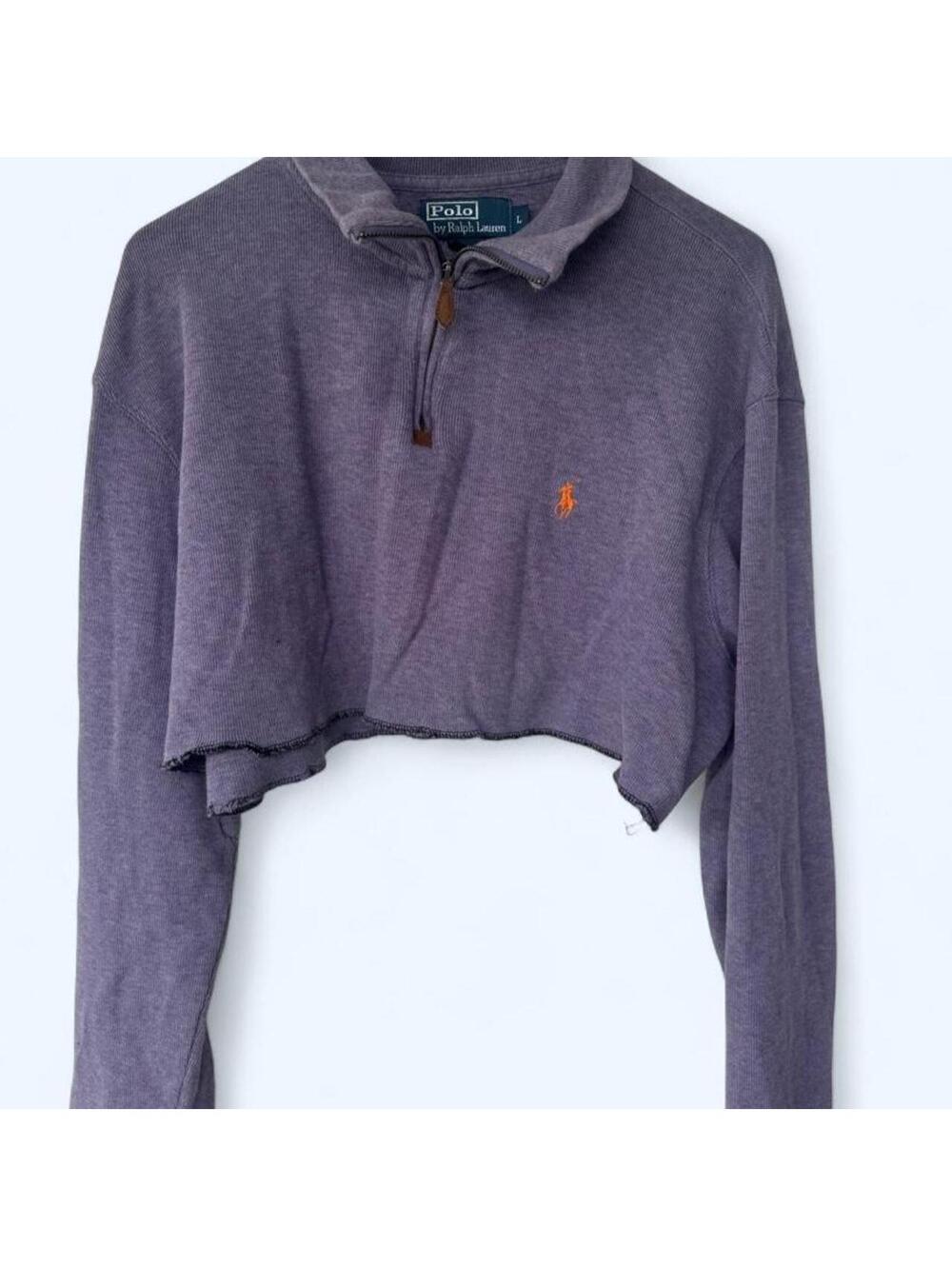 Polo Ralph Lauren Women's Purple Sweatshirt